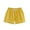 Yellow, variant on Maean 9-16T Girls Cotton Shorts Causal Jogger Sport Short Sweatpants Elastic Waist Drawstring Clothes