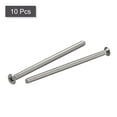 thumbnail image 3 of Uxcell 8#-32x3-3/4" Flat Head Machine Screws Phillips 304 Stainless Steel Polishing 10 Pack, 3 of 6