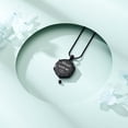 thumbnail image 5 of Always with Me - Drum Cremation Jewelry for Ashes Urn Necklace Lockets for Human Ashes Pendent for Ashes and Chain, 5 of 6