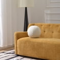 thumbnail image 4 of 12 inch Boucle Ball Throw Pillow Nordic Round Toss Pillow Detachable Sphere Shaped Decorative Pillow for Couch, Sofa, Bedroom (Cream, 12 inch), 4 of 10
