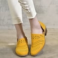 thumbnail image 2 of Women Winter Lace Up Flock Casual Fretwork Heels Women's Casual Shoes, 2 of 3
