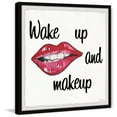 thumbnail image 2 of Marmont Hill Wake Up and Makeup Framed Wall Art, 2 of 6