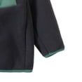 thumbnail image 5 of VEKDONE Boys Girls Fleece Jacket Full Zip Stand Collar Sherpa Winter Coat Kids Soft Comfortable Casual Outdoor Activewear with Pockets Black,10-11 Years, 5 of 5