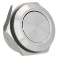 thumbnail image 4 of Interruptor de botón, 5 piezas de botón superior plano, accesorios eléctricos, interruptor de botón de terminal de tornillo, confiable y duradero, 4 of 8