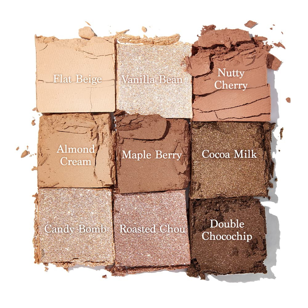 Dasique Eyeshadow Palette, 01 Sugar Brownie, 1 Count