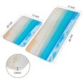 thumbnail image 2 of Kitchen Rug Sets 2 Pieces Non Slip Rugs Kitchen Mats for Floor 17"x48"+17"x30" Washable Hallway Laundry Room Runner Rug Standing Mat Carpet Home Decor Fruit, 2 of 6