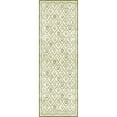 thumbnail image 6 of BERTHMEER 2'x6' Washable Runner Rugs for Hallway Bathroom Bedroom Entryway Kitchen Non Slip Green Floral Vintage Oriental Traditional Flower Runner Rugs, Multicolor, 6 of 6