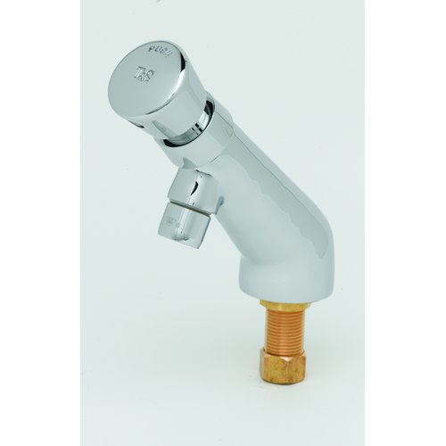 T＆S Brass Single Hole Metering Faucet with Single Push Handle