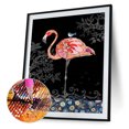 thumbnail image 2 of Kits de pintura de diamantes redondos completos Flamingo Impression Picture Craft (J84826) Sywqhk Decoración hogareña, 2 of 8
