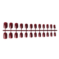 thumbnail image 2 of 24x Solid Small Round Head Coffin False Nails Removable Neat DIY Exquisite Personality for Manicure Lovers Type35, 2 of 6