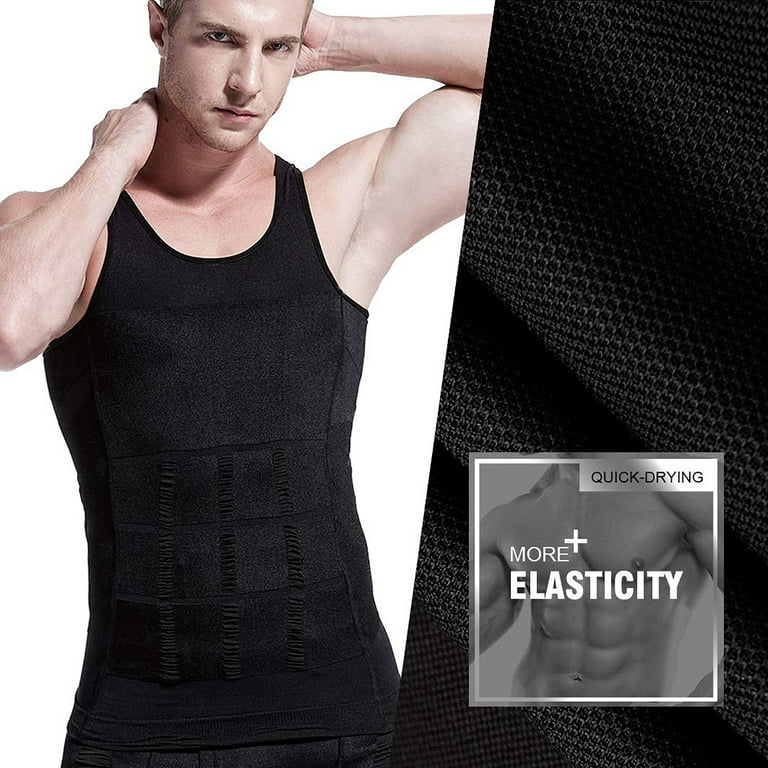 Slim 'N Lift Slimming Shirt for Men Medium Size - Black: Buy