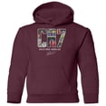 thumbnail image 1 of Sudadera con capucha Cup & Branch Tribute a Ronaldo para jóvenes talla M, 1 of 1