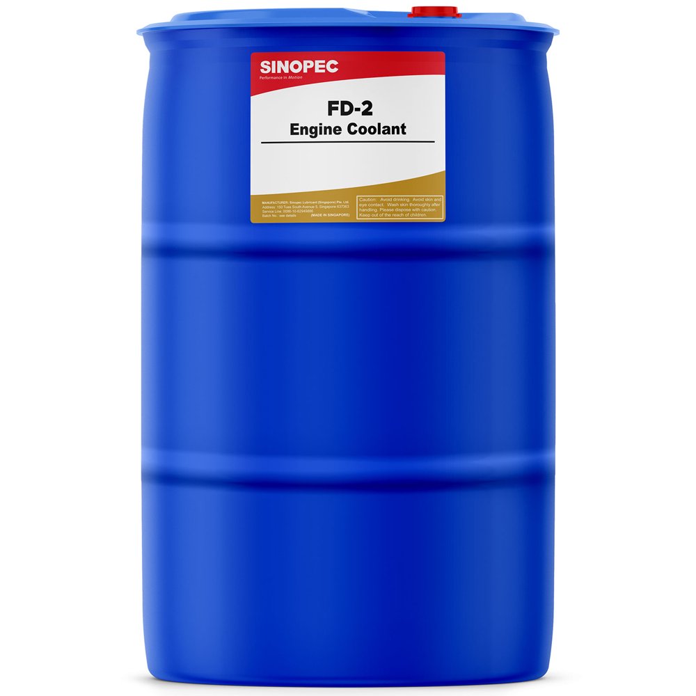 Green HD Fully Formulated Antifreeze/Coolant 50/50 55 Gallon Drum