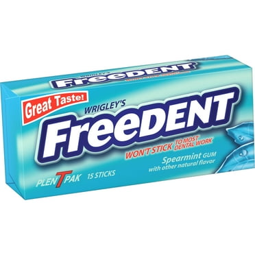 Wrigley's Freedent Spearmint, single pack