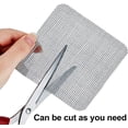 thumbnail image 4 of 50 Pcs Kit de Réparation de Moustiquaire pour Porte et Fenêtre Patch de Réparation de Moustiquaire Auto-Adhésif Patchs de Remplacement pour Réparation Trous Déchirures, 3.94 x 3.94 Pouces, 4 of 7