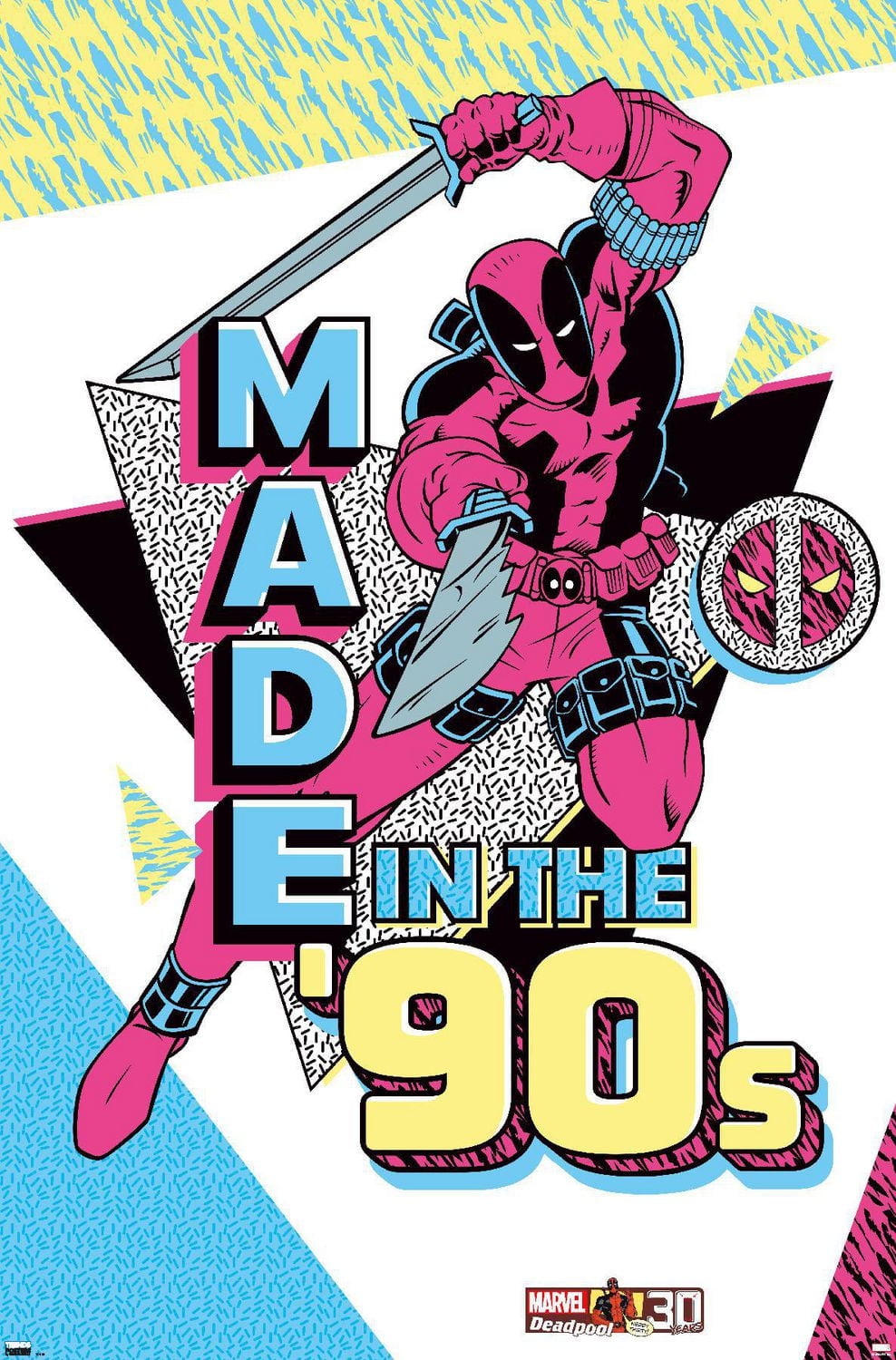 Deadpool de Marvel Comics – Réalisé dans les années 90