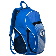 Icon Sports Chelsea FC Backpack with Ball Compartment – Official Licensed Blue Bag