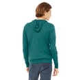 thumbnail image 2 of Bella + Canvas Unisex Triblend Full-Zip Lightweight Hoodie, 2 of 3