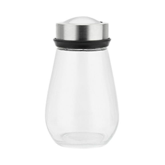 MOPOOR Stainless Steel Pepper Shaker Salt,Stainless Steel Shaker for Salt Powder Sugar Cinnamon Pepper, Spice Dispenser with Adjustable Pour Holes