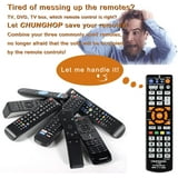 3 in 1 Universal L336 Remote Control with IR Learning Function Copy TV ...