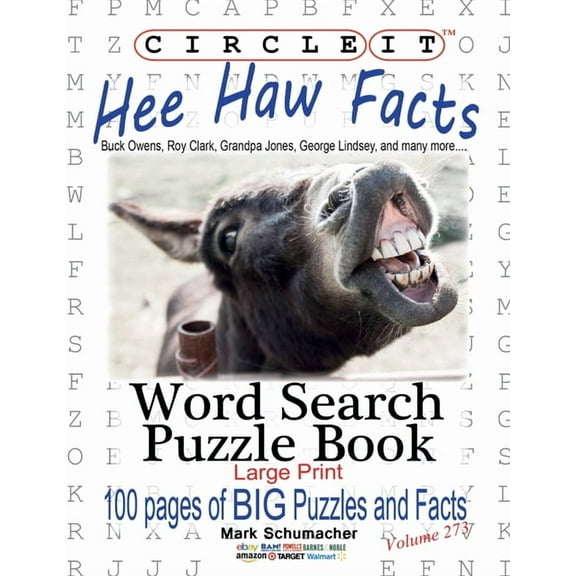 Circle It, Hee Haw Facts, Word Search, Puzzle Book, (Paperback)