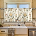 thumbnail image 2 of Yayeee Kitchen Curtains Tier Set of 2 Light Filtering 57"x36" Over Sink Window Panels, Birds Sunflowers, 2 of 7