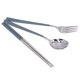 thumbnail image 3 of Juego de utensilios de viaje resistente al impacto superficie lisa antideslizante juego de utensilios reutilizables resistente a la decoloración para hoteles y restaurantes ANGGREK Otros, 3 of 8