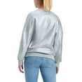 thumbnail image 2 of Women's Tommy Jeans Silver Los Angeles Lakers Tracy Pullover Sweatshirt, 2 of 4
