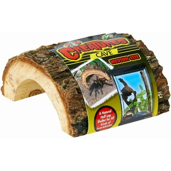 Zoo Med Creatures Cave [Reptile, Decorations] Medium (5"L x 5"W x 2.5"H)