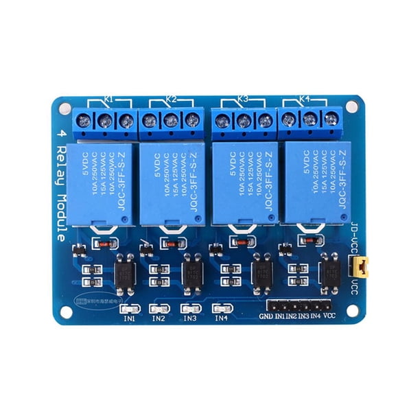 5V 1/2/4/8/16 Módulo de placa de relé de canal Optoacoplador LED Reemplazo para Arduino PiC ARM AVR sidaley MK1527-05B
