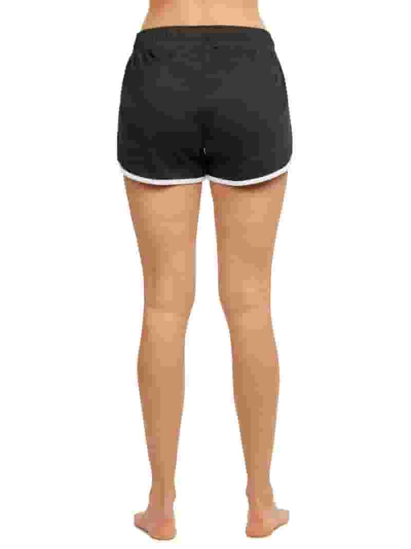 【typeservice】25ss Dotted Cotton Shorts Women's Cotton Dolphin Shorts, Charcoal Grey L, 1 Count, 1