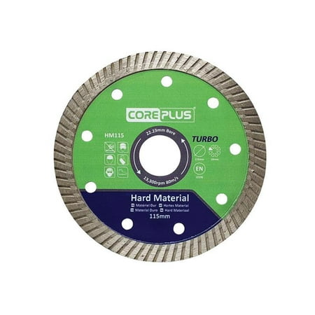 

CorePlus - HM115 Hard Material Turbo Diamond Blade 115mm