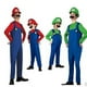 thumbnail image 1 of Disfraz de Super Mario, fiesta de Halloween, cosplay, niños adultos, disfraz de actuación escénica de Super Mario, 1 of 3