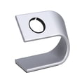 thumbnail image 1 of Support de Montre Berceau en Forme de U Station de Charge pour Montre Support de Plateforme Robuste (Argent), 1 of 9