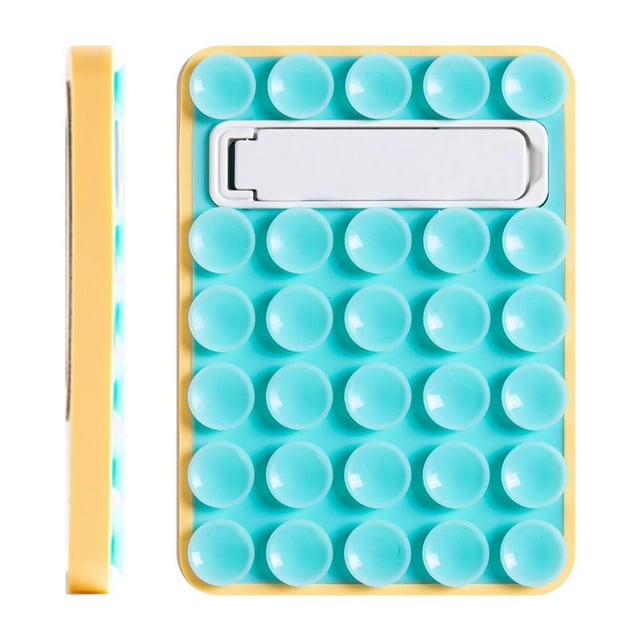 Sky Blue Sky Blue 30 Granule Silicone Suction Cup Phone Mount For Secure Phone Placement In Car And Home