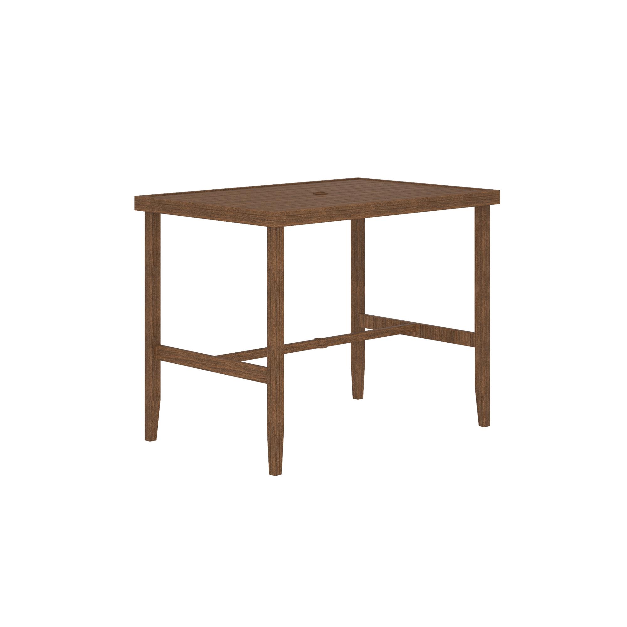 COSCO Outdoor Living, Patio Bar Table, Steel, Brown - image 2 of 8