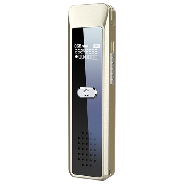 Voice Activated Audio Recorder 4Gb/8Gb/16Gb/32Gb Voice Recorder with Screen Display Audio Voice Recorder Small Mp3 Digital Recorder for Lecture Interview Meeting Class
