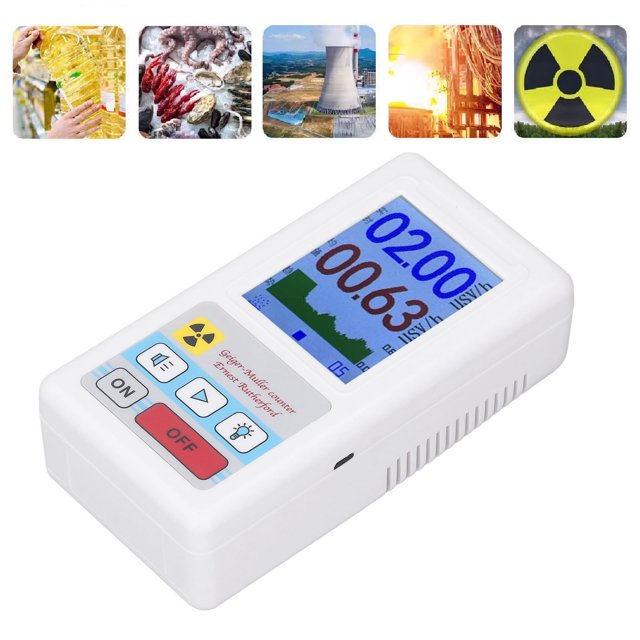 Detector De Radiación De Campo Electromagnético Con Medidor EMF, Monitor De Radiación De Rayos X Beta Gamma De Alta Precisión, Detector EMF Digital Portátil Con Fuerte