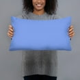 thumbnail image 3 of Blooming Skies 20"x12" Solid Blue, Home Decor, Accent Pillow, 3 of 9