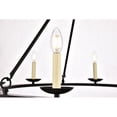 thumbnail image 4 of Maine Collection Chandelier D32.4 H23.25 Lt:6 Black Finish, 4 of 5