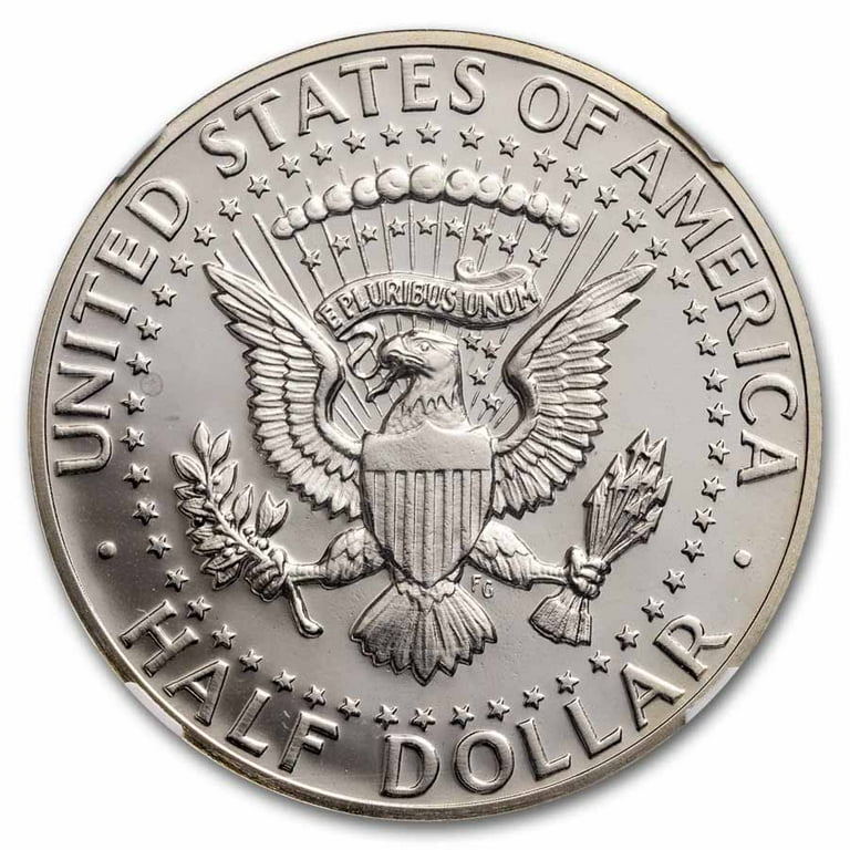 1964 Kennedy Half Dollar PF-67 NGC (Accented Hair) - Walmart.com