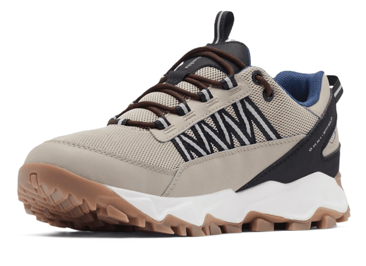 Columbia FLOW FREMONT Men's Trail Hiking Shoes, Canvas Tan/Madder Brown, Size 8 NEW