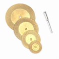 thumbnail image 4 of 5pcs Mini Cortar Blade Mandrel Kit Mandrel Sierra Circular for la madera Herramientas de corte de mármol de mármol de vidrio de metal, 4 of 4