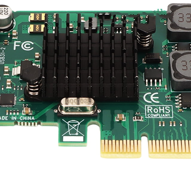 Tarjeta USBPCI Express, Tarjeta de expansión PCI E a USB Tipo PCI Eto Tarjeta de expansión EE. UU. Eficiencia óptima