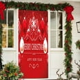 thumbnail image 6 of Dongrere Decorative Door Cover for Christmas Porch Decor Reusable Door Curtain for Christmas Door Decorations Hanging Banner for Indoor Outdoor Holiday Decor 35 X 79 Inch, 6 of 6