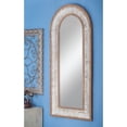 thumbnail image 2 of DecMode 26" x 59" Gold Window Inspired Wall Mirror with Arched Top, 2 of 8
