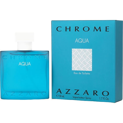 Azzaro Chrome Aqua For Men By Azzaro 3.4 Oz Eau De Tette Sp.