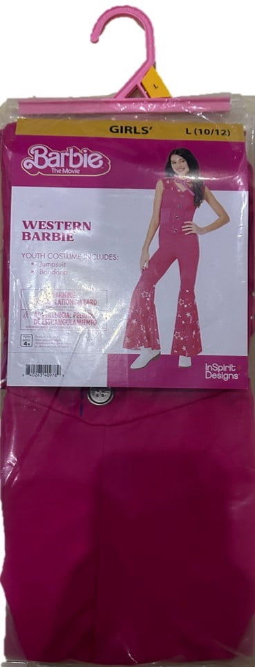 InSpirit Designs Barbie Cowgirl Halloween Costume Female, Teen 14-17, Pink