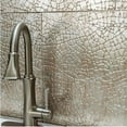 thumbnail image 5 of FASÄDE Safari Decorative Vinyl Backsplash 15 sq ft Kit in Matte White, 5 of 6