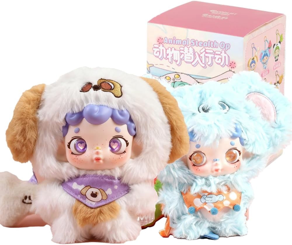 Liila' s Zoo Series Plush Doll Blind Box, Adorable Plush